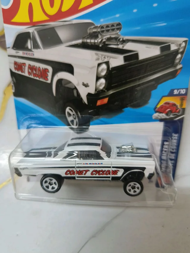 Hot Wheels '65 Mercury Comet Cyclone | Drag Racers | White | 191/250