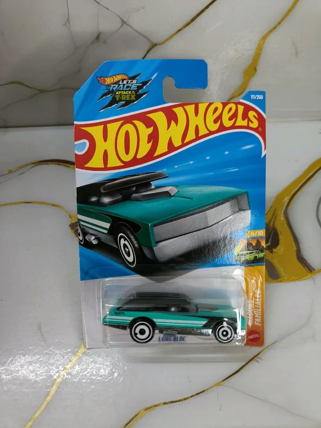 Hot Wheels Long Bloc | Wagons Familiales | Teal | 111/250