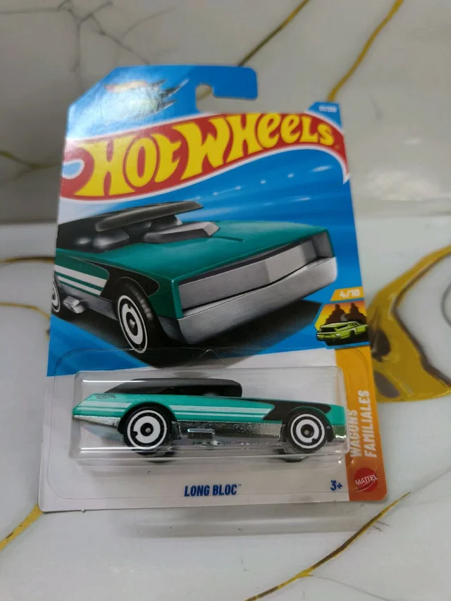 Hot Wheels Long Bloc | Wagons Familiales | Teal | 111/250