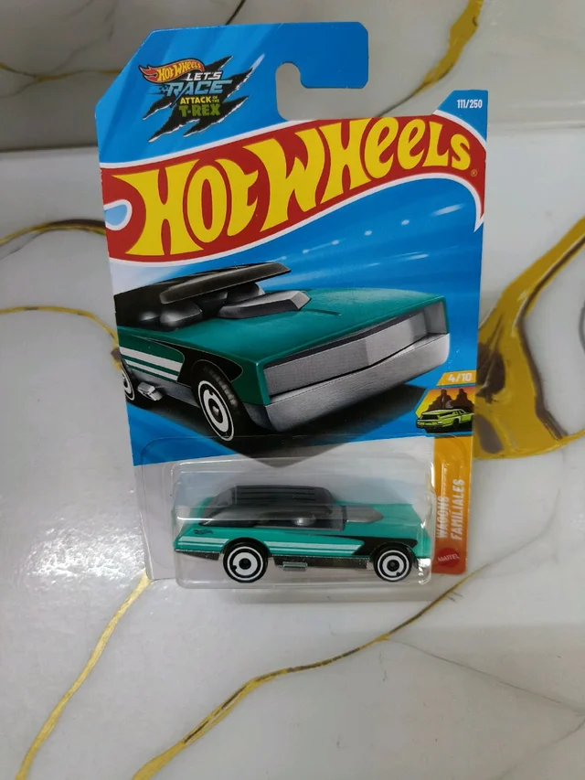 Hot Wheels Long Bloc | Wagons Familiales | Teal | 111/250