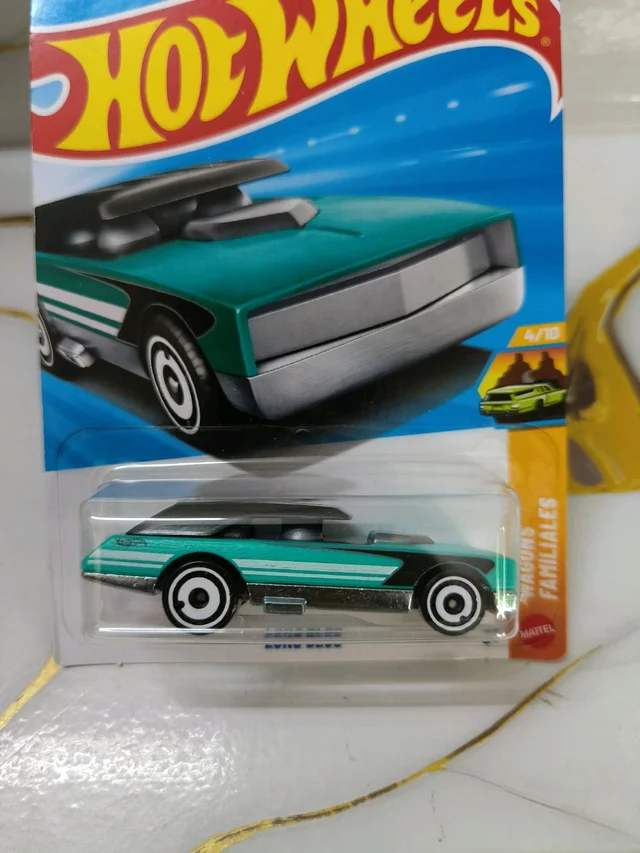 Hot Wheels Long Bloc | Wagons Familiales | Teal | 111/250