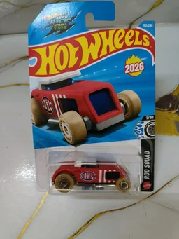 Hot Wheels Chop 'n Bloc | Rod Squad | Red | 182/250