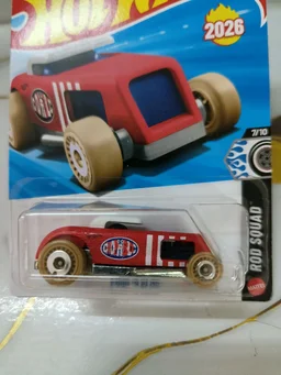Hot Wheels Chop 'n Bloc | Rod Squad | Red | 182/250