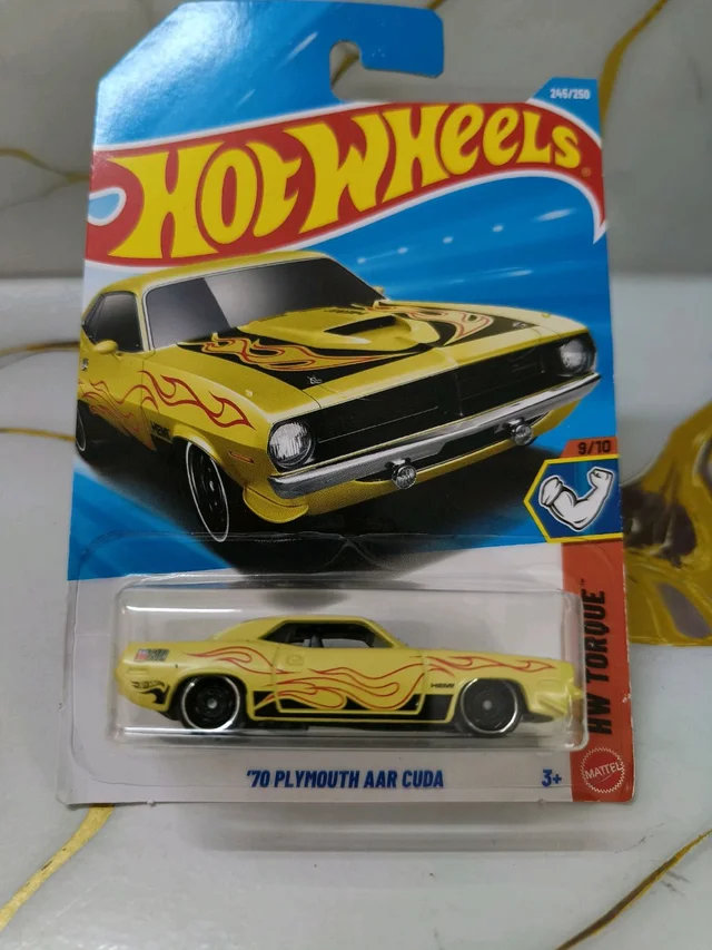 70 Plymouth AAR Cuda | HW Torque | Yellow | 245/250