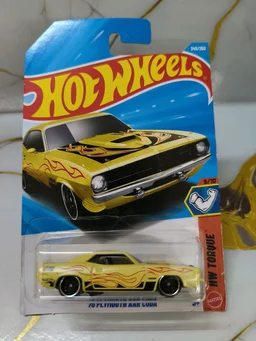 Hot Wheels 70 Plymouth AAR Cuda | HW Torque | Yellow | 245/250