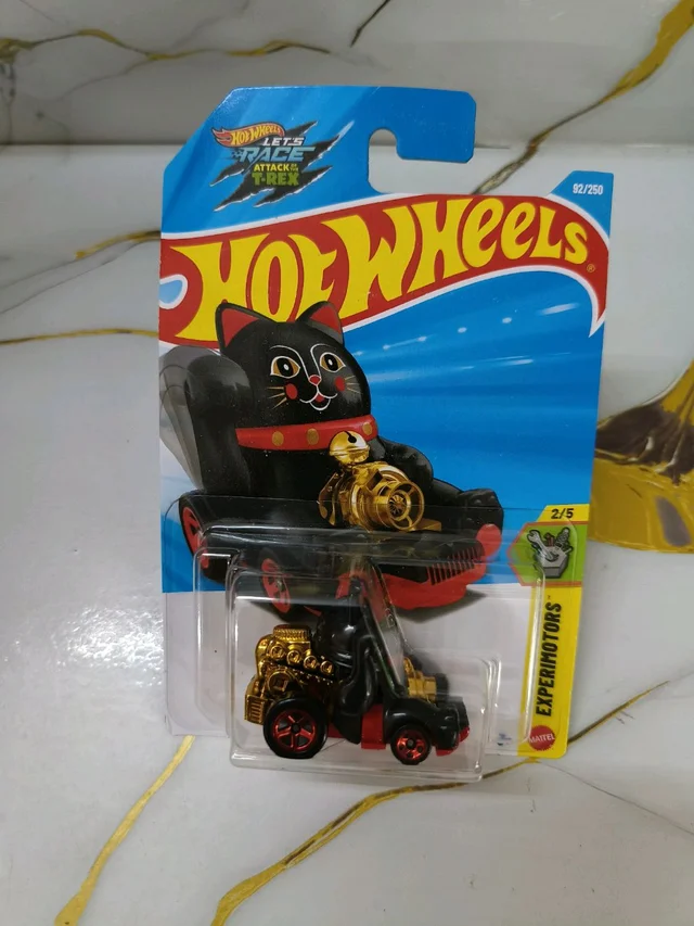 Hot Wheels Feline Lucky | Experimotors | Black | 92/250