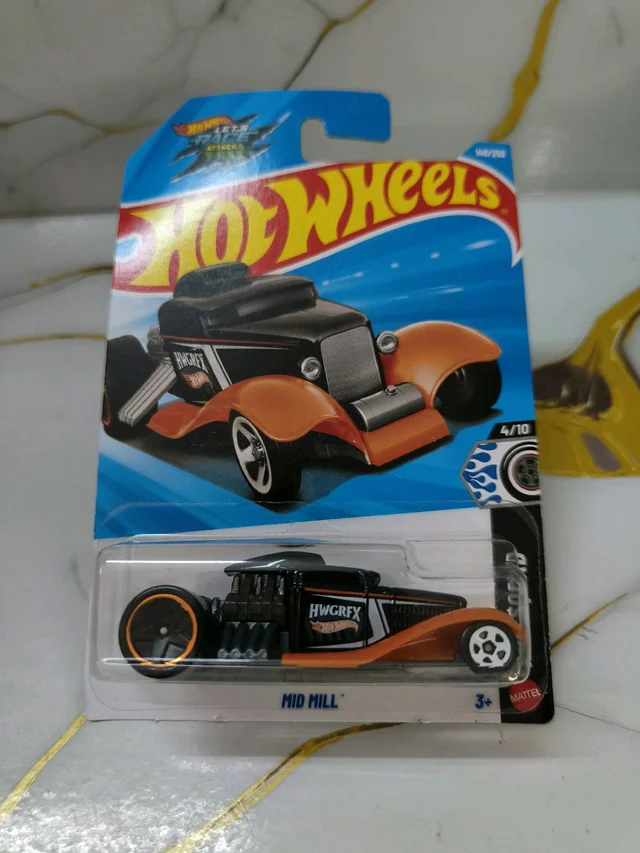 Mid Mill | Rod Squad | Black and Orange | 140/250