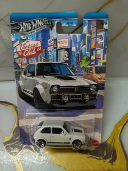 Hot Wheels SILVER SERIES | '73 HONDA CIVIC CUSTOM | VINTAGE CLUB | HRT81 | 4/5