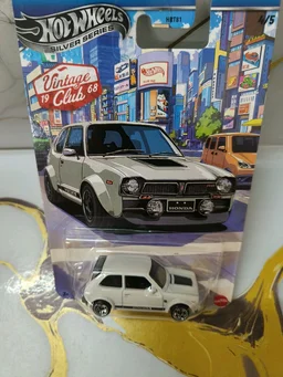 Hot Wheels SILVER SERIES | '73 HONDA CIVIC CUSTOM | VINTAGE CLUB | HRT81 | 4/5