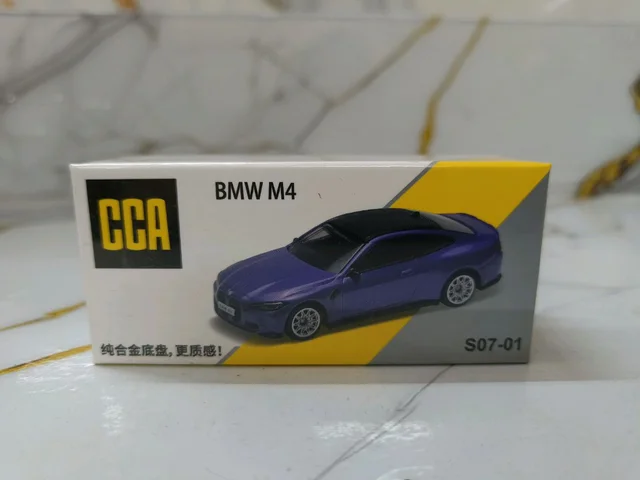 CCA 1:64 BMW M4 Diecast Model Car | Purple (S07-01)