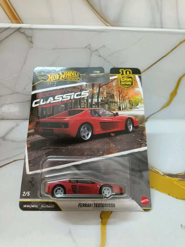 Hot Wheels PREMIUM MODERN CLASSICS | FERRARI TESTAROSSA | FPY86 | 2/5 | Imported