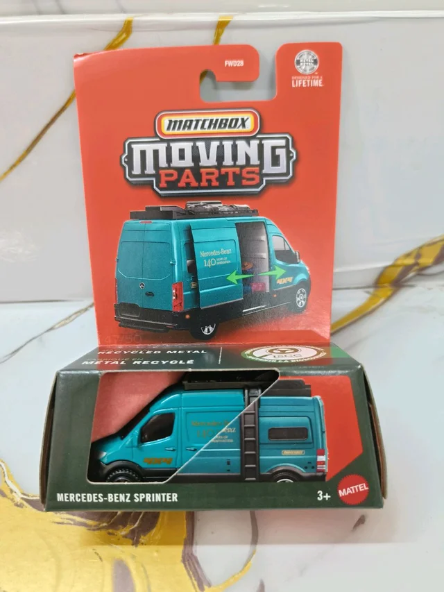 MATCHBOX MOVING PARTS | MERCEDES-BENZ SPRINTER | FWD28