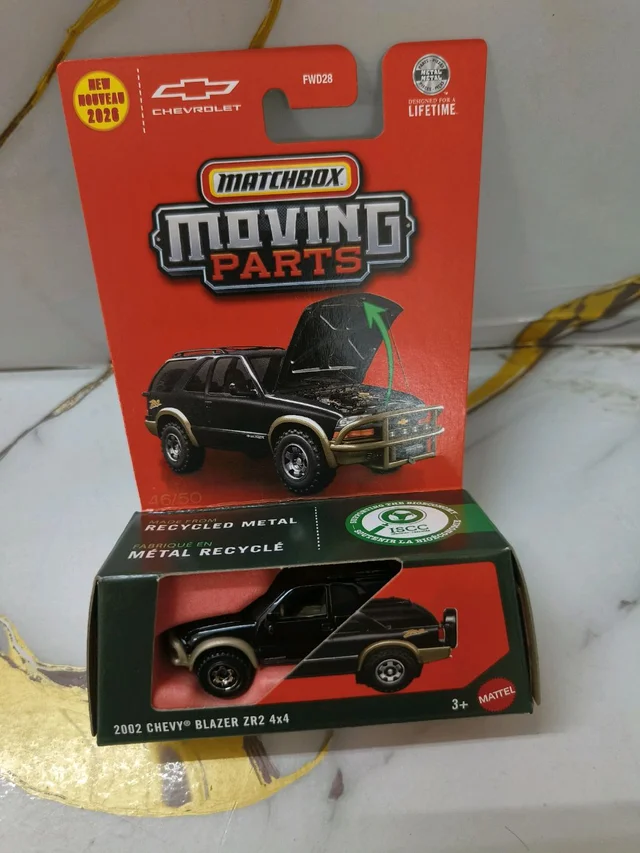 MATCHBOX MOVING PARTS | 2002 CHEVY BLAZER ZR2 4X4 | FWD28