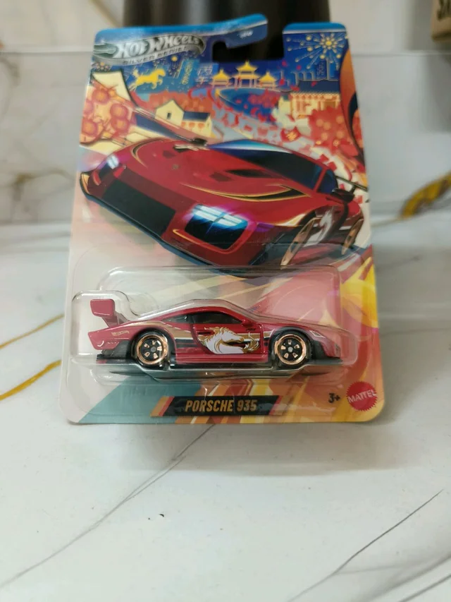 Hot Wheels SILVER SERIES | Porsche 935 | Year of the Horse Livery | IMPORTED