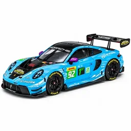 Trends Hobby Porsche 911 GT3 R Manthey 1st Phorm 2025 Le Mans 24H LMGT3 Winner #92 1:64 Diecast Model Car - TH-119