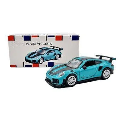 Burago | PORSCHE 911 GT2 RS | TEAL| Scale 1:64