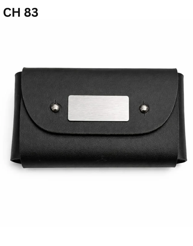 CH 83 Black soft cardholder