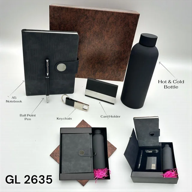 GL 2635 Mid Night Black 5 in 1 Welcome Kit Combo