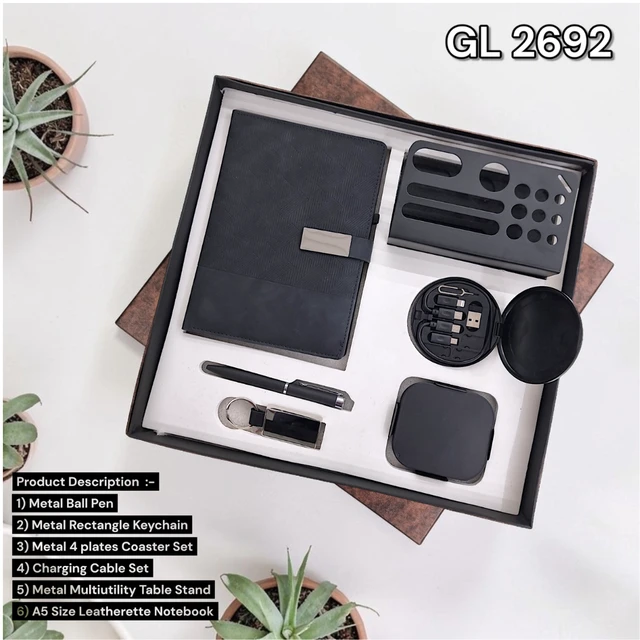 GL 2692 Black 6 In 1 Combo Set