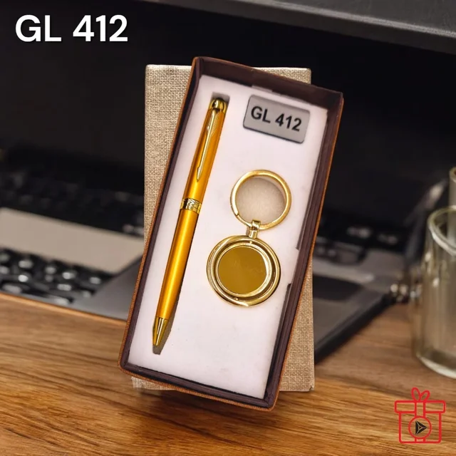 GL 412 Copper Pen & Keychain Set