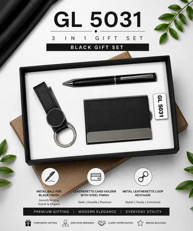 GL 5031 Black Three in one Combo set