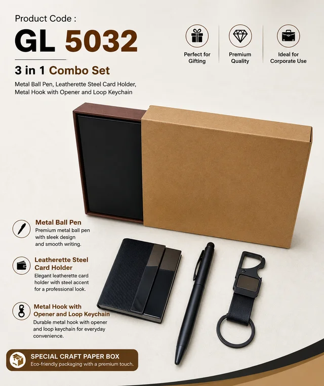 GL 5032 Black GM Three in one Combo set