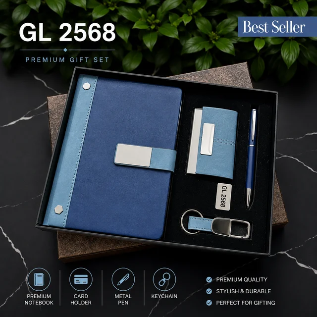 GL 2568 Blue Two Tone Regular 4 in 1 Combo Sets