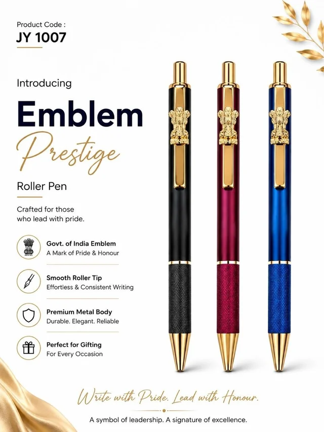 JY 1007 Tiktik Ball Pen Red/Blk/Blu