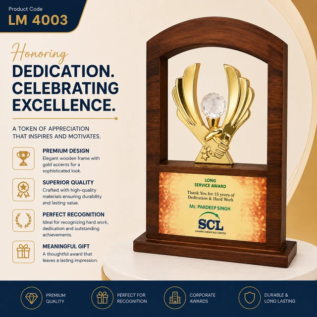 LM 4003 Dedication Celebrating Excellence Award