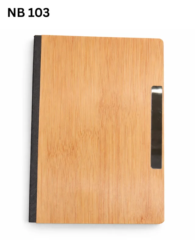 NB 103 Wooden MDF Beach A5 notebook