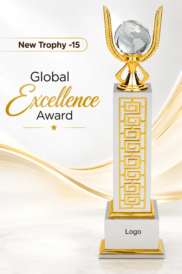 New Trophy-15 Elegant Designing Trophy