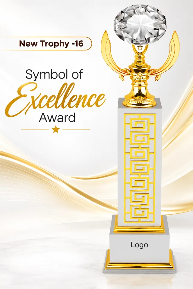 New Trophy-16 Elegant Designing Trophy