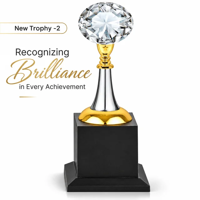 New Trophy-2 Premium Diamond Trophy