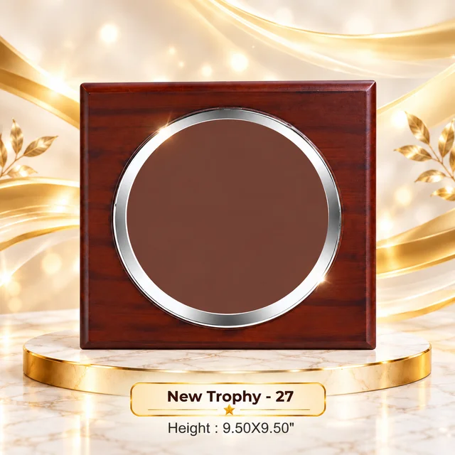 New Trophy-27 Elegant Wooden Trophy