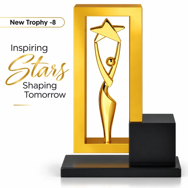 New Trophy-8 Elegant Premium Trophy