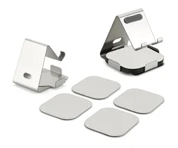 ST 213 Steel regular Mobile stand with 4 plates coaster