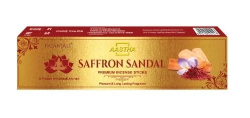 Agarbatti (Saffon Sandal) - 20 Sticks