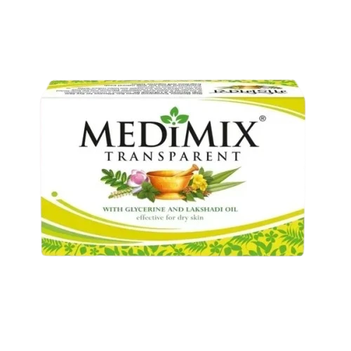 Medimix Transparent Soap with Glycerine and lakshadi oil ( Buy 3 get 1 free)-4*125g - 1 box