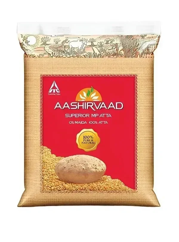 Aashirvaad Whole Wheat Atta Flour,ஆசீர்வாத் கோதுமை மாவு - 1 kg