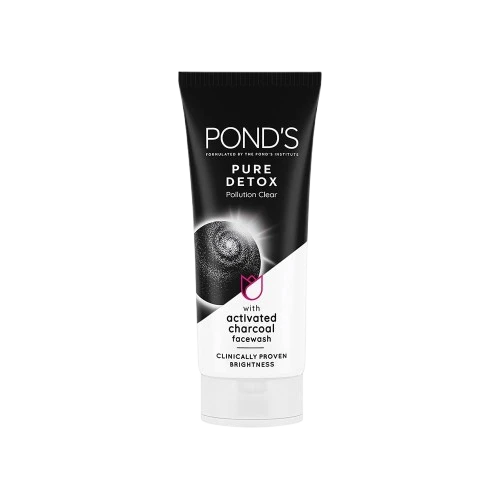 Ponds Pond's Pure Detox Anti-Pollution Purity Face Wash with Activated Charcoal 100 g - 100g