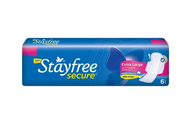 Stayfree Secure XL 274mm - 6Pads
