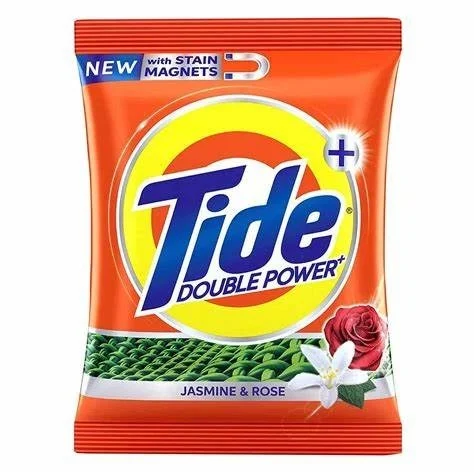 Tide Plus Double Power Jasmine & Rose Detergent Powder - 500g
