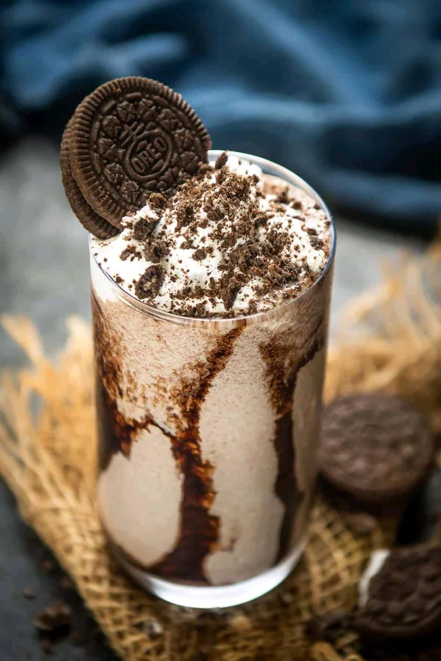 Oreo Nutella Milkshake 
