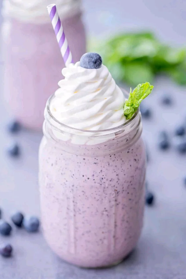 Blueberry Delight Milkshake 