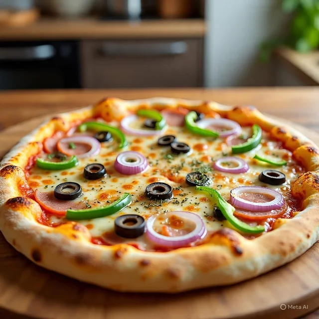 Spicy Veg Pizza - Large