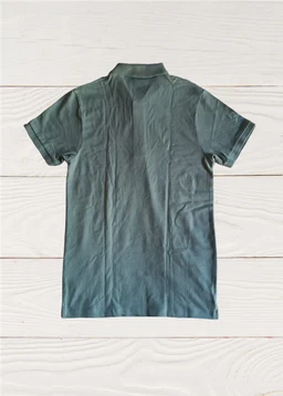 Maxzone Box pack POLO 3250 Plain Matte cotton polos with premium quality. - BEIGE GREEN