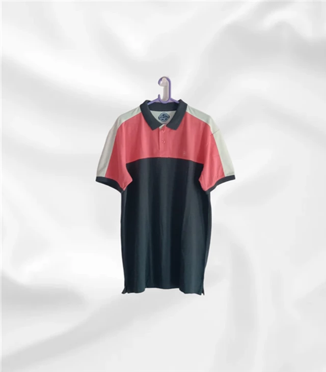 Matte cotton / light weight / collar tshirt / without pocket