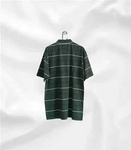 Milano 3750 Pure cotton collar tshirt / with pocket - 48, Military green