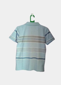 ORRY COLLAR TSHIRT WITH POCKET - SKY BLUE COLOUR - 38 - S, Sky Blue