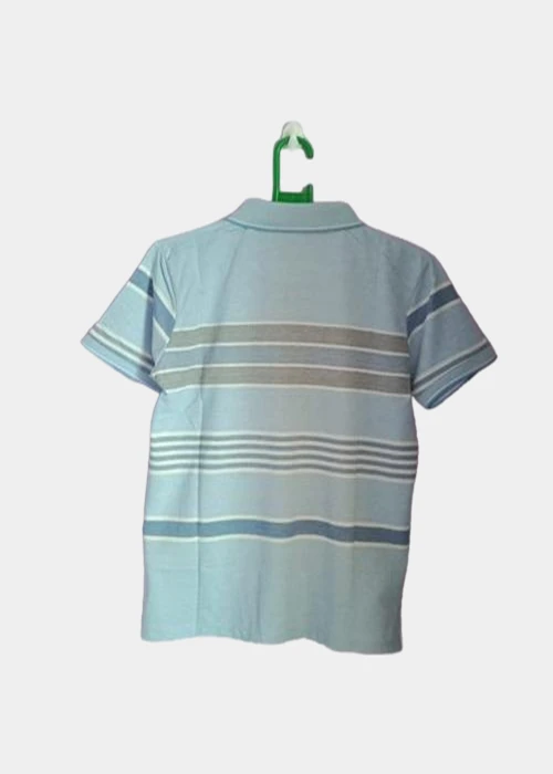 ORRY COLLAR TSHIRT WITH POCKET - SKY BLUE COLOUR - 38 - S, Sky Blue